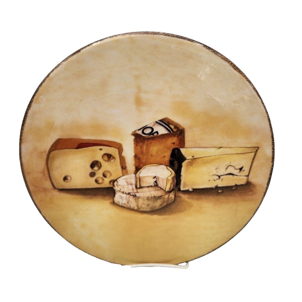 Williams Sonoma Charcuterie Cheese Frommage Serving Platter Italy 10.5" Ceramic